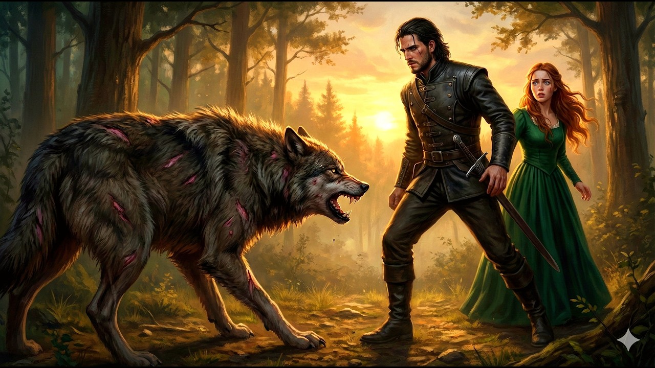 Her Scarred Wolf Lunged at the Pack… Then Whimpered the Moment the Alpha King Stepped Forward