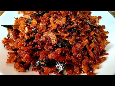 വയറു നിറയെ ചോറുണ്ണാൻ ഇതു മാത്രം മതി|Dry prawns Fry|Unakka chemmeen fry Ep: 101