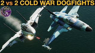 2 vs 2 PvP Dogfight Tournament (Vid 2 of 3 - Cold War Jets) | DCS WORLD