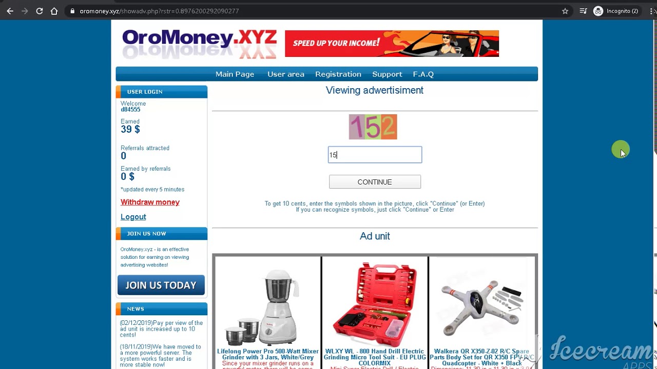 Earn Real Money by watching ads up-to 150$ per day - YouTube