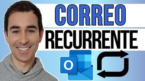 📧 Cómo enviar CORREOS RECURRENTES automáticos 🔁 en Microsoft Outlook 🔵