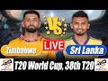 SL vs ZIM 2026 Score | Sri Lanka vs Zimbabwe Score 38th T20 Commentary | T20 World Cup 2026