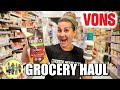 MASSIVE VONS GROCERY HAUL | LATE NIGHT GROCERY SHOPPING for LARGE FAMILY of 7 | PHILLIPS FamBam Haul