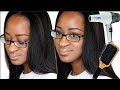 Relaxed Hair Wash Day & Blow Drying