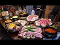 암퇘지만 고집하는 사장님? 당일 소량만 공수해 강남에서 대박난 고깃집 / Pork Pork Belly Barbecue - Korean Street Food