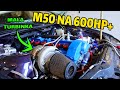 Turbo 600km bmw e46 m50 stroker na 3l do driftu a przy okazji mercedes m104 