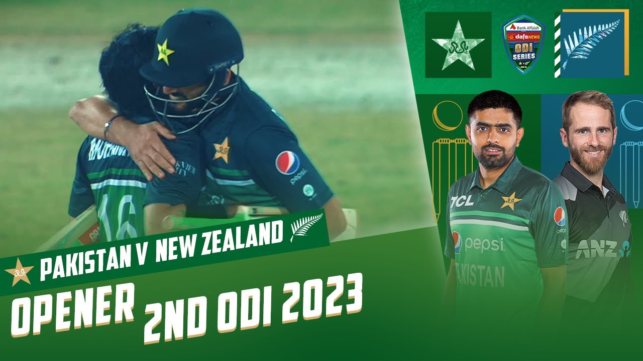 Opener Pakistan vs New Zealand 2nd ODI 2023 PCB MZ2T