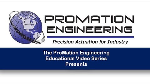 Initial set up of an electric actuator