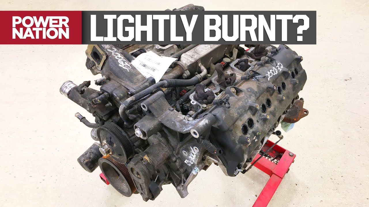 ⁣Burnt Junkyard 6.4L Gen III HEMI Rises From The Ashes - Engine Power S8, E12