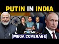 Putin Lands In India | PM Modi Meets Putin | Russia India LIVE | Putin LIVE News
