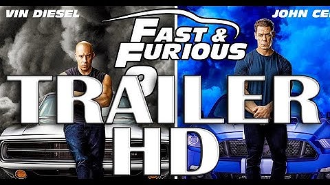 FAST AND FURIOUS 9 Trailer 2020
