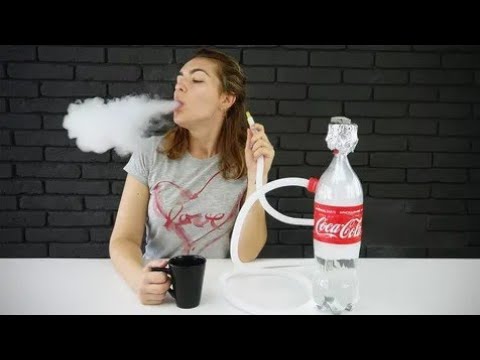 How to Make a Hookah out of a Bottle for Coca Cola" | СДЕЛАЛ КАЛЬЯН ИЗ КОЛЫ СВОИМИ РУКАМИ. #KALYAN