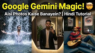 Google Gemini AI Magic 🔥 #GeminiAI #PhotoEditing #AIPhotos  screenshot 4