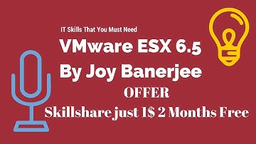 vSphere 6.5 - How to Create VM in VMware ESXi 6.5 - Complete Lab Setup [AskJoyB]