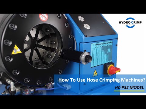 How to use hose crimping machines? (2020) | Hydraulic crimping machine operating method| HYDROCRIMP