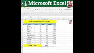 Sum Series Formulas #01 Sum Formula | Excel Interview Very Usefull Tricks #short #shorts