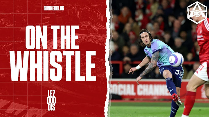 "Get used to this!" - Nottm Forest 0-0 Arsenal | On the Whistle