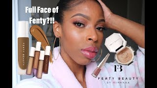 Fenty Pro Filtr’ Foundation 385, Instant Retouch Concealer + Setting Powder Review  😱 #thecure