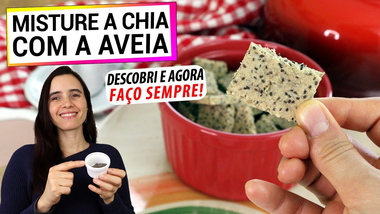 MISTURE A CHIA COM A AVEIA NO CAFÉ! DESCOBRI E NUNCA FOI TÃO FÁCIL TROCAR O PÃO!