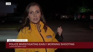 Police investigating early morning shooting in Lexington off Liberty Road/New Circle