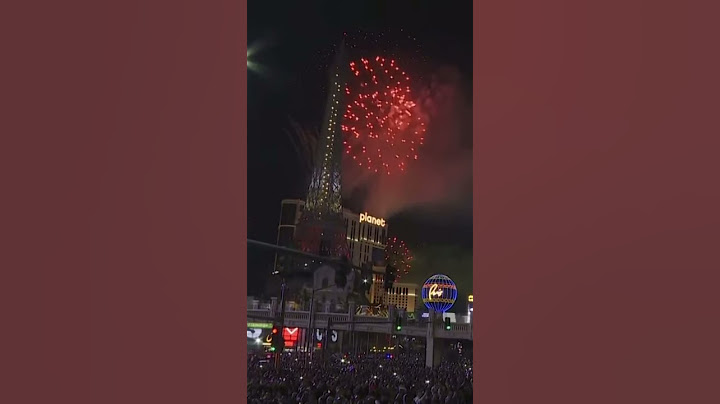 Las Vegas New Year 2025: ireworks in Nevada