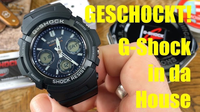 Casio - G-Shock AWG-M100SB-2A - YouTube