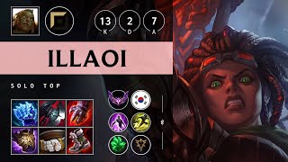 Illaoi Top vs Ambessa - KR Master Patch 25.10