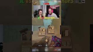 JL vs 50 Hidden Props in CS2 👀 #cs2 #csgo #cs2memes #prophunt #shorts