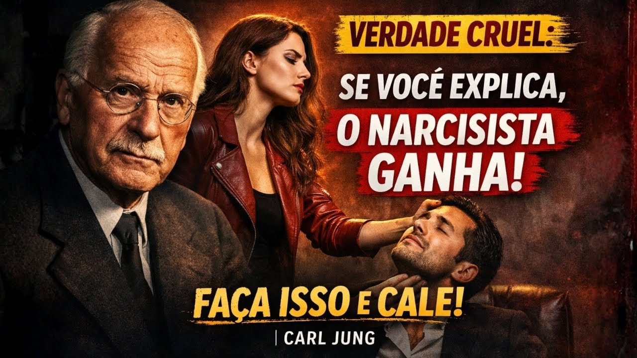 VERDADE CRUEL: SE VOCÊ EXPLICA, O NARCISISTA GANHA — FAÇA ISSO E CALE | CARL JUNG