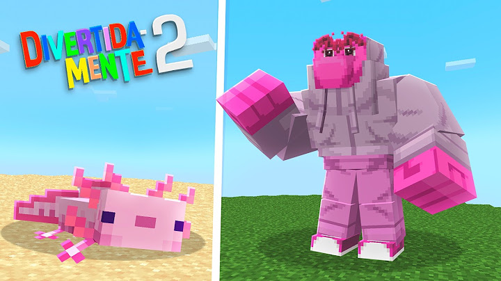 Transformei os MOBS em DIVERTIDAMENTE 2 No Minecraft