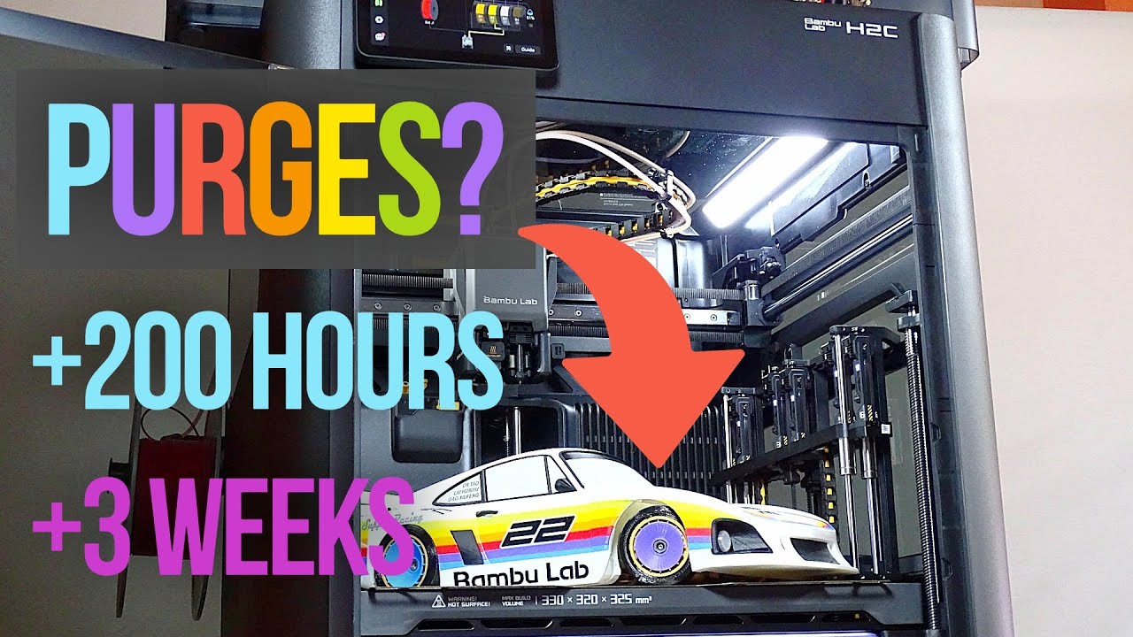 BambuLab H2C Review - 3D Multicolor will never be the same... Right?