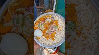 Delicious 😋 Ghugni Muri &amp; Boiled Egg Selling At Railway Station #shorts #youtubeshorts #streetfood