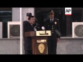 Memorial for police officer killed in suicide attack