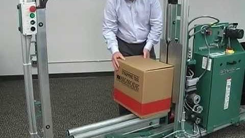 Signode MH-VM Side Seal Strapping Machine