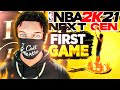 FIRST EVER PS5 GAMEPLAY! WITH MY DEMIGOD BUILD ON NEXT GEN NBA2K21!