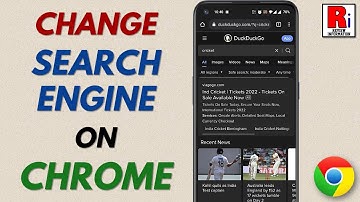 How to Change Default Search Engine on Google Chrome App