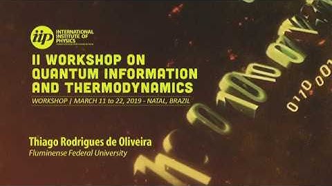 Equilibration time scales in closed many-body quantum systems - Thiago Rodrigues de Oliveira