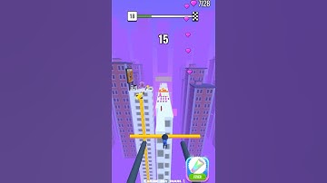 Roof Rails - All Levels Gameplay Android,ios (Level 18) #gamingboytanjil