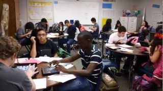 Impact Early College HS - iPads in the Biology classroom