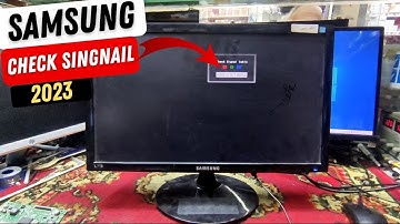 Samsung Monitor VGA Check Signal Problem Fix in Bangla 2023 || Created by Afjal Hossain
