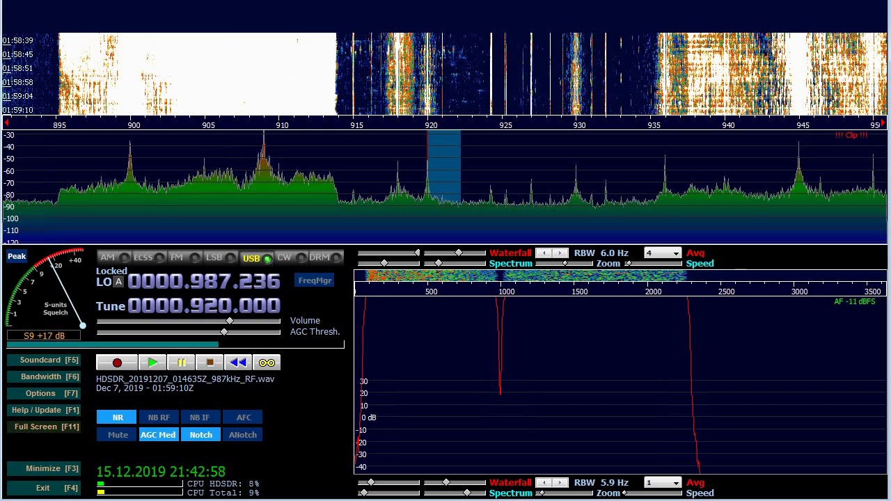 920 kHz. CAN-ON. CKNX. Wingham. 10kW. 6965km. 310deg - YouTube