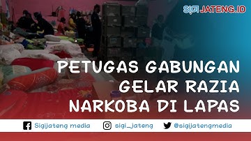 Petugas Gabungan Gelar Razia Narkoba Di Lapas Wanita Semarang