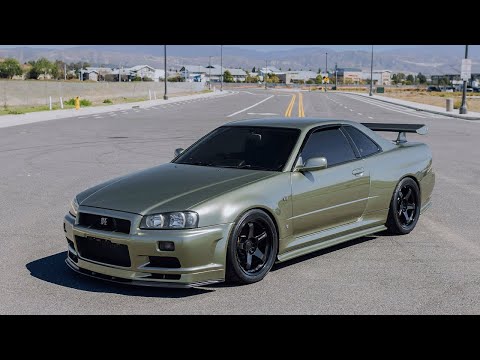 We wrapped an R34 Skyline GT-R #TCG72