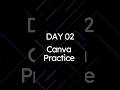 Canva Practice Day 2 ✨ | Perfume Poster Design | Beginner Graphic Design