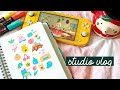 ☀ STUDIO VLOG 23 ☀ Making Animal Crossing Stickers, Hitting 30k, A Special Package, & more!
