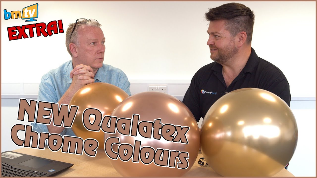 BMTV EXTRA! New Qualatex Chrome Colours - YouTube
