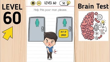 Brain Test Level 60 Help This Poor Man, Please.