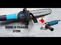 Angle grinder chainsaw attachment | amazing gadget for angle grinder