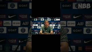 Ditinggal Kylian Mbappe, Pelatih Paris Saint-Germain Tak Ragu Sebut Dia Legenda #shorts #psg #viral