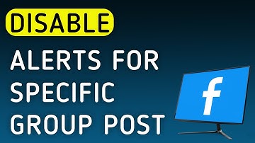 How To Disable Notifications For Specific Group Post On Facebook App On PC (New Update)
